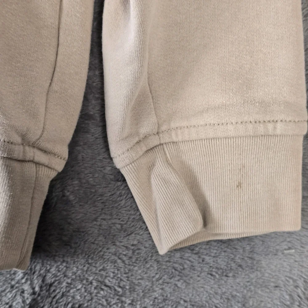 Abercrombie Kids Hoodie Youth 13/14 Beige Pullover Kangaroo Pocket‎
